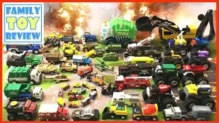 HUGE Tonka Truck BATTLE 🚀 Tonka Tinys ATTACK 💣 EPIC Tonka Trucks Collection 🚜 Toy Trucks for Kids