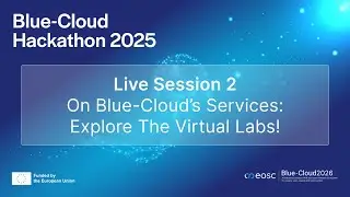 Blue-Cloud Hackathon - Live Session 2 - On Blue-Cloud&rsquo;s Services: Explore the Virtual Labs!