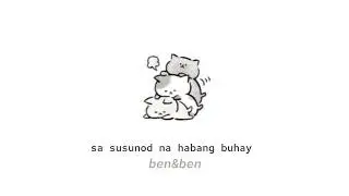ben&ben ;; sa susunod na habang buhay [ sped up/nightcore ]