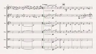Solveig's Song - from Peer Gynt Suite - Brass Quartet - Arrangement: Thomas H. Graf