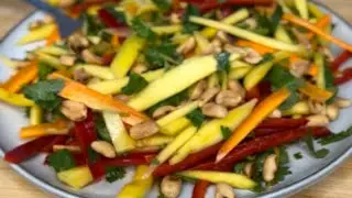 Mango Salat Thai | Sehr erfrischend |Amin Kocht