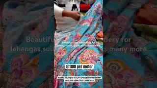 Designer fabric #banarasisilkdelhi #banarasisilkdelhi #wholeshale #fashion #indianattire