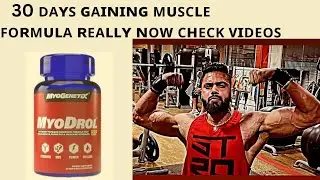Myogenetix Myodrol-HSP 30 Days Gaining Muscle Authenticity Check Original Product By