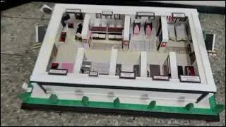 MAQUETA SALON DE BELLEZA