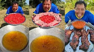 Amazing Food Style Spicy Rat Recipe 🔥 Eating Delicious