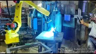 welding Robot Used Robot By Robo Sapiens Automation, India +91 9075950000
