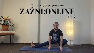 ZAŽNI:ONLINE | novoročn&yacute; yoga program | beginner flow | pt.5