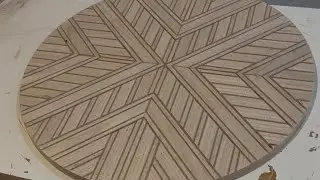 How to Make an Amazing Round Wood Panel Design | DIY Wall Panel Tutorial