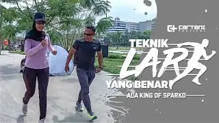 TEKNIK LARI YANG BENAR ALA KING OF SPARKO