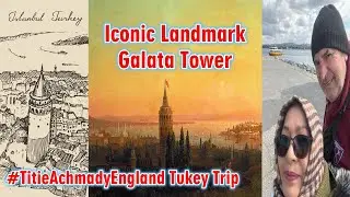 ICONIC GALATA TOWER #titieachmadyengland #iconiclandmark #turkeytourism #historicalbuilding