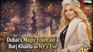 Dubai Stunning Fireworks from World’s Tallest Building 🇦🇪New Year 2026 #marveler 