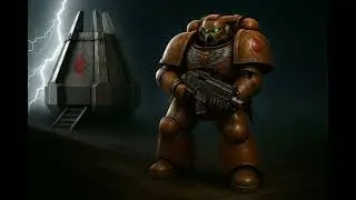Warhammer40k Blood Angels Rain Sounds for Relaxing Sleep | 10Hrs
