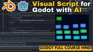 Godot Visual Scripting & AI Coding Explained | Godot tutorial in Hindi