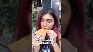 The only celebrity diet that I follow