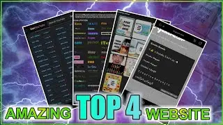 Top 4 AMAZING Website | All Website Are Helpful | Creative Satyajit