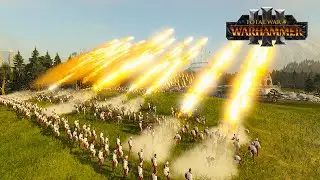The Empire vs Greenskins - Rocket Improvement Mod | Total War WARHAMMER3 Thrones of Decay | 4K