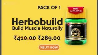 Herbobuild Capsules: Ayurvedic Supplement For Mass And Muscle Gain