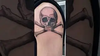 Skull and bones #tattoo #ideas #viral