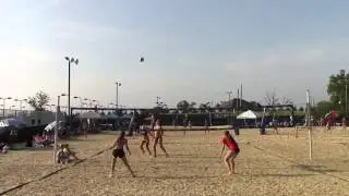 Jordan Lackey / Alexa Bass - USVA Rockwall Tournament 2014