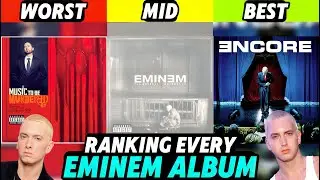 Ranking EVERY Eminem Album WORST TO BEST 💿🔥