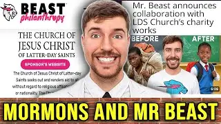 Mr Beast is now Working with the Mormon Church