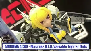 WF2019S Aoshima ACKS - Macross Variable Fighter Girls (V.F.G.) アオシマ ACKS - マクロス - ヴァリアブルファイターガールズ