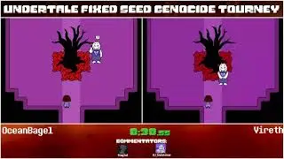 OceanBagel vs Vireth | Undertale Fixed Seed Genocide Tournament Group Stage