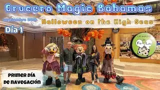 Disney Magic por Bahamas! Primer día: camarote, recorrido del barco, cena Lumiere´s (parte 1)