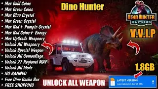 Dino Hunter Deadly Shores Mod Apk 3.5.9 | Unlimited Money & Unlock All Weapon | 11, Jan, 2025