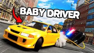 Baby DriverV2 чуть не попал в GTA 5 RP