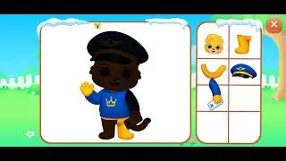 🧑🏼&zwj;✈️ Pilot Build-A-Character Shape Matching Puzzle - Puzzle Kids Jigsaw Puzzles Walkthrough