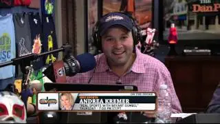 Fritzy impersonating Andrea Kremer (1/27/16)