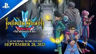 Infinity Strash: Dragon Quest The Adventure of Dai | Release Date Trailer | PS5, PS4