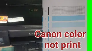 Canon printer color not printing ll canon g2010 printer collar print not  paraper ly