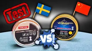 Test plombs - Norma Golden Trophy FT Xtra Heavy 4.5mm/0.63g. à 25m.