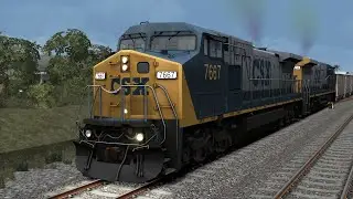 Train Simulator 2022 | GE Dash 8-40CW CSX | Miami West Palm Beach | Let's Play | Gaming Video | HD
