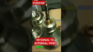 Purifier Actual oil flow in&out #enginecadet #marineengineer #purifier #chiefyoi #seafarer