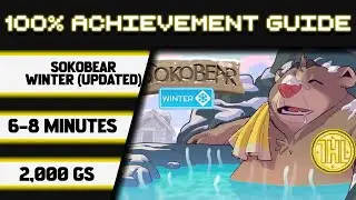 Sokobear Winter (обновлено) Прохождение на 100% достижение * 2000GS за 6-8 минут *