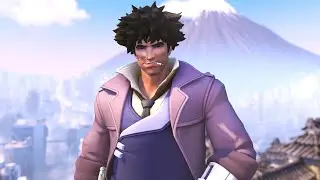 New Spike Spiegel Cassidy Skin Demo (Golden Weapon)