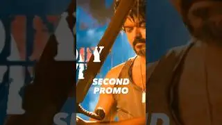 Leo SECOND PROMO SOON🤩🔥 #leo #lokesh #thalapathy #vijay #shorts