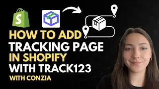 How to Add Tracking Page in Shopify with Track123