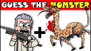 Guess The Monster 👨&zwj;🦳🦒 Human vs Giraffe! Creepy Monster | Zoochosis Animation