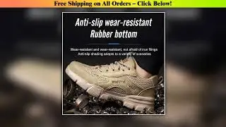 Unisex Mesh Steel Toe Cap Summer Safety Shoes For Men Light Breathable Sneaker Comfortable