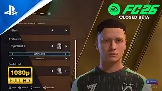EA Sports FC 26 BETA | Pro Clubs - Create Player | PS5&trade;