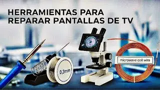 Herramientas CLAVE para Reparar PANTALLAS de TV - Fallas COF 