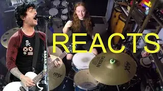 Reacting to Mini Fairhurst Cover of Green Day's - Basket Case