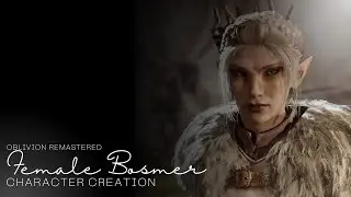 Oblivion Remastered | Female Bosmer Character Creation [Vanilla]