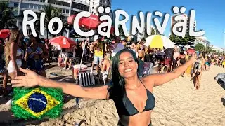 Mind Blowing Rio Carnival 2025 Block Party Day 2 Vlog - Leblon 🇧🇷