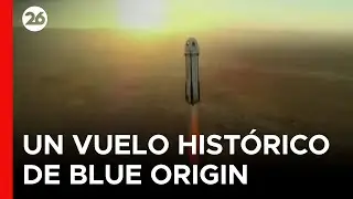 🇺🇸 EEUU | Mujer en silla de ruedas viaja al Espacio en un vuelo de Blue Origin