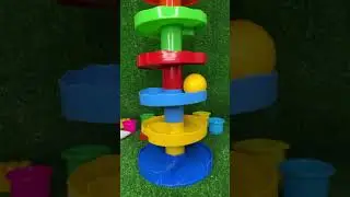 marble Run Race ASMR #304 Wooden WaveCourse Colorful Marbles#marblerun#marblerunrace #asmr